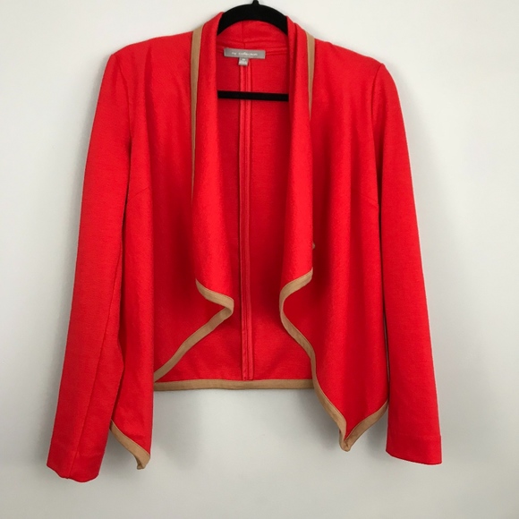 NY Collection Jackets & Blazers - NY Collection Drape Front Open Knit Blazer - XS